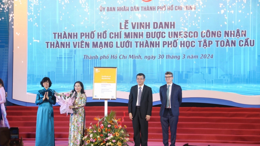 Vinh danh TP.HCM - thành viên mạng lưới thành phố học tập toàn cầu